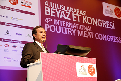 Prof. Dr. Osman Müftüoğlu, Sağlıklı ve Uzun Yaşamın Sırrını 4. Uluslararası Beyaz Et Kongresi’nde Açıkladı